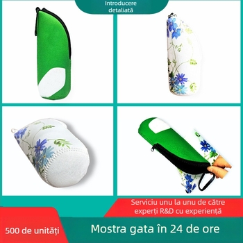Etui impermeabil pentru creioane, bază rotundă, organizator de depozitare multifuncțional, cu motiv desen animat