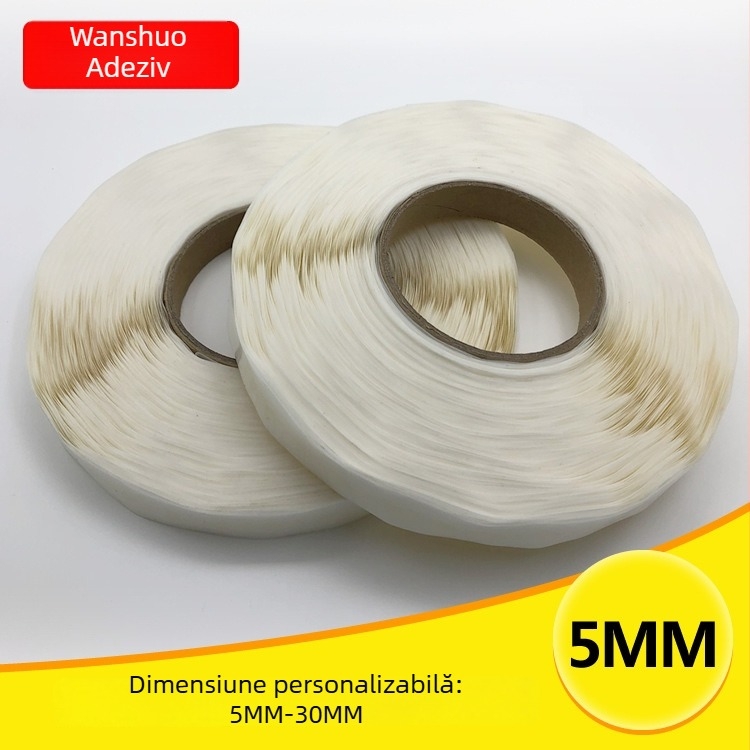 Puncte adezive rotunde de 5 mm, detașabile, cu două fețe, pentru decoruri de nuntă și birou