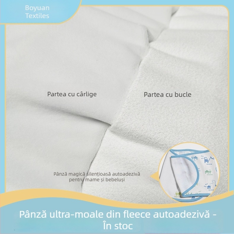 Sute de bucăți de țesătură autoadezive cu Velcro silențios, pentru îmbrăcăminte, produse pentru sugari și înveliș pentru geantă de aparat foto