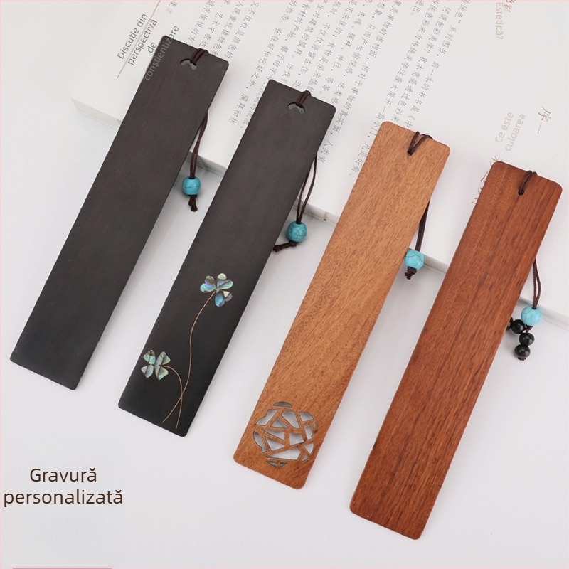 Semne de carte din lemn goale, personalizabile pentru cadouri de absolvire, suveniruri de la obiective turistice și semne de carte culturale pentru companii și școli, en gros