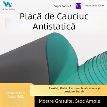 Covoraș anti-static pentru masă de lucru, RoHS fără halogeni, placă de cauciuc conductiv, 2 mm/3 mm