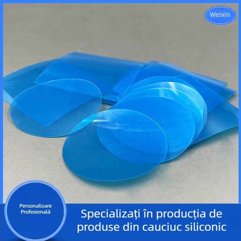 Film protector PE albastru, transparent, anti-static pentru dispozitive electronice și hardware, protecție împotriva prafului, film protector din silicon