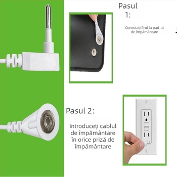 Covoraș anti-static din PU pentru birou, cu conexiune de împământare pentru echipamente medicale