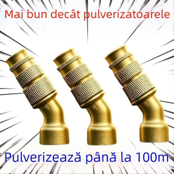 Duza de pulverizare reglabilă din cupru, înaltă presiune, pentru irigare prin micro-aspersie, grădină de casă