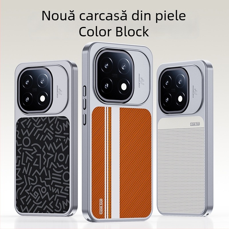 Carcasă TPU pentru iQOO 15, design floral color-block cu buline, relief magnetic și textură asemănătoare pielii, senzație de atingere naturală; anti-derapare, antibacterian, rezistentă la uzură și la căderi.