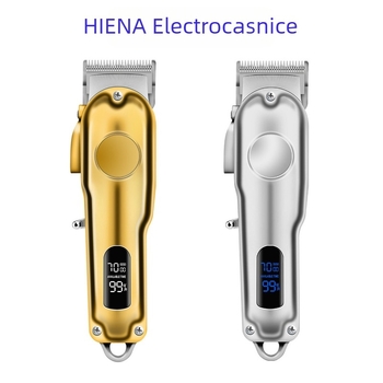 Hiena clipper profesional pentru animale de companie, clipper electric puternic, reîncărcabil, cu cap detașabil lavabil, motor fără peri.