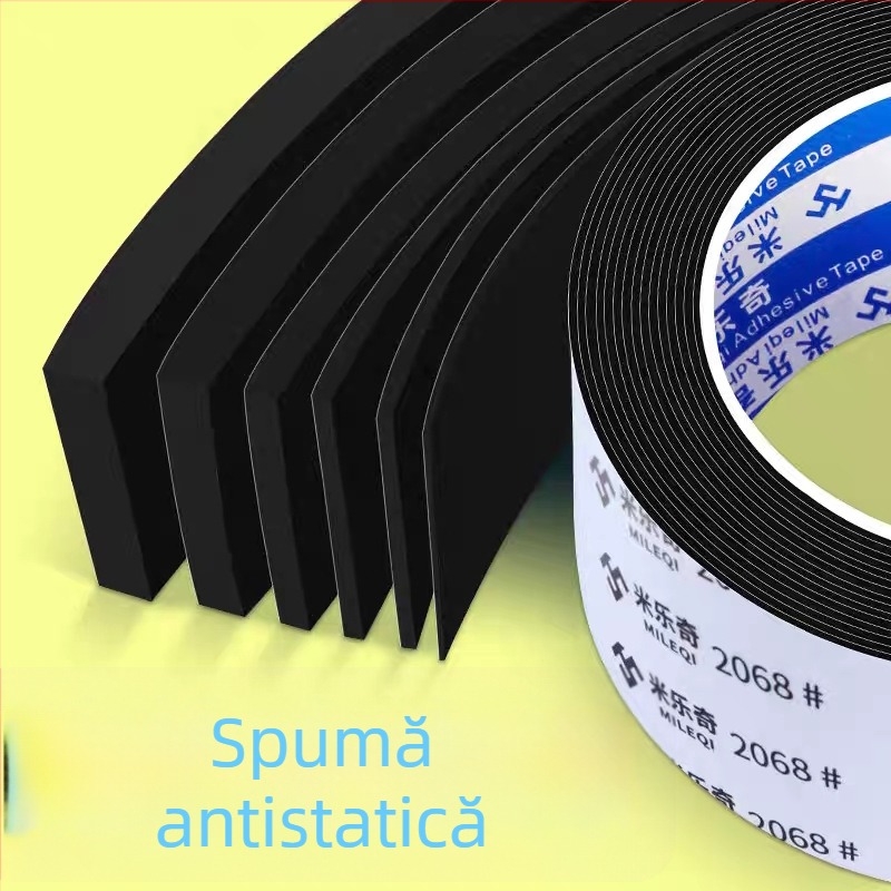 Covoraș EVA negru antistat pentru sisteme fotovoltaice, absorbție a șocurilor
