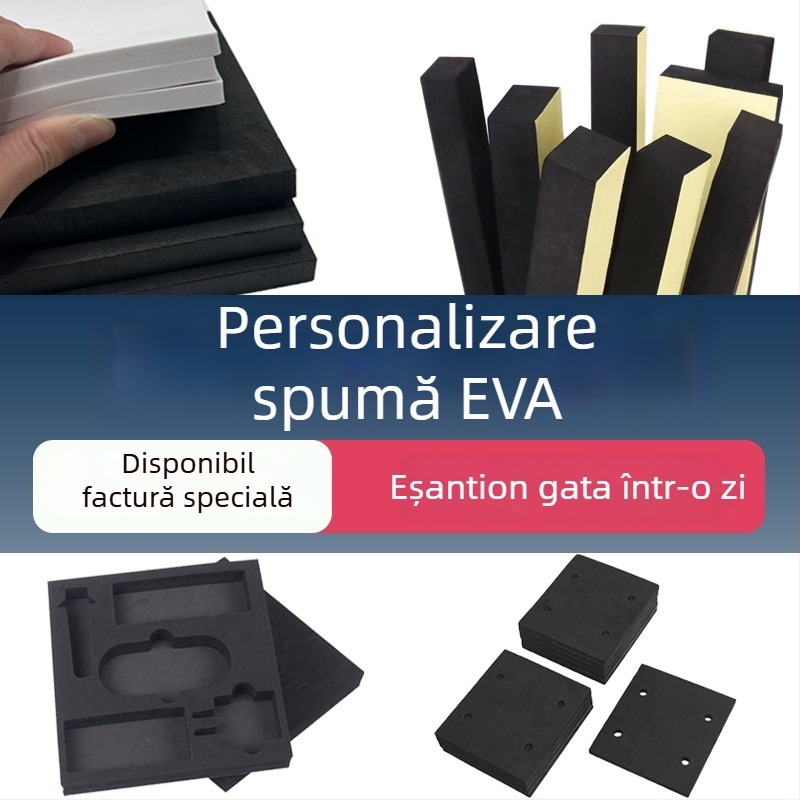 Spumă EVA de înaltă densitate pentru garnitura de placă, prelucrare personalizată, ignifugă și antistatice