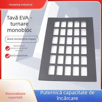 Tavă EVA antistatice personalizată, cu formă neobișnuită, insert gravat amortizant la șocuri și pernă de ambalare din spumă