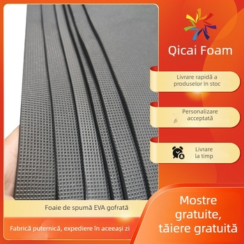 Foaie de spumă EVA cu textură embosată, rezistentă la foc, antistatice, amortizantă la șocuri