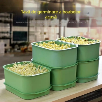 Oală hidroponică pentru germinare fasole mung, calitate alimentară, uz casnic