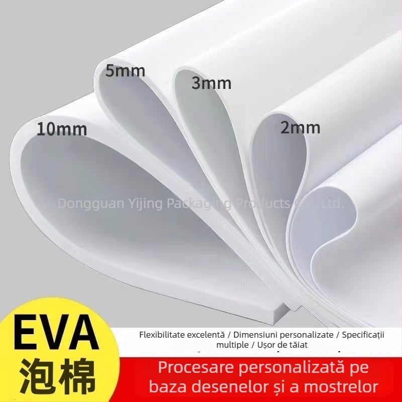 Spumă EVA cu spate autoadeziv, placă EVA colorată rezistentă la foc, covoraș EVA amortizant, EVA anti-static, decupabilă și modelabilă