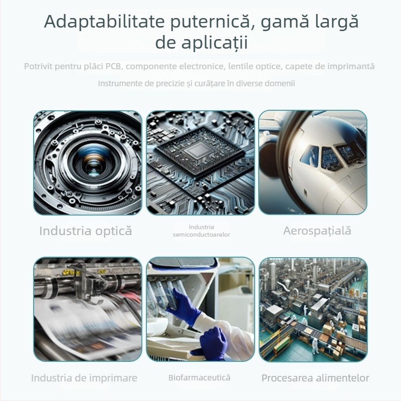 Bețișor de bumbac antistat cu cap de burete pentru curățarea microelectronicelor