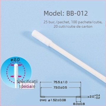 Seria BB - bețișoare din bumbac fără praf pentru purificare
