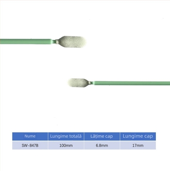Tampon de curățare din bumbac fără praf, antistatice, pentru electronice, SW-847B, curățare ecologică
