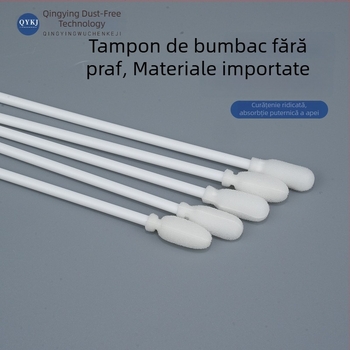 Bețișor de bumbac pentru curățarea lentilelor, fără praf, antistatice, steril, pentru industrie electronică