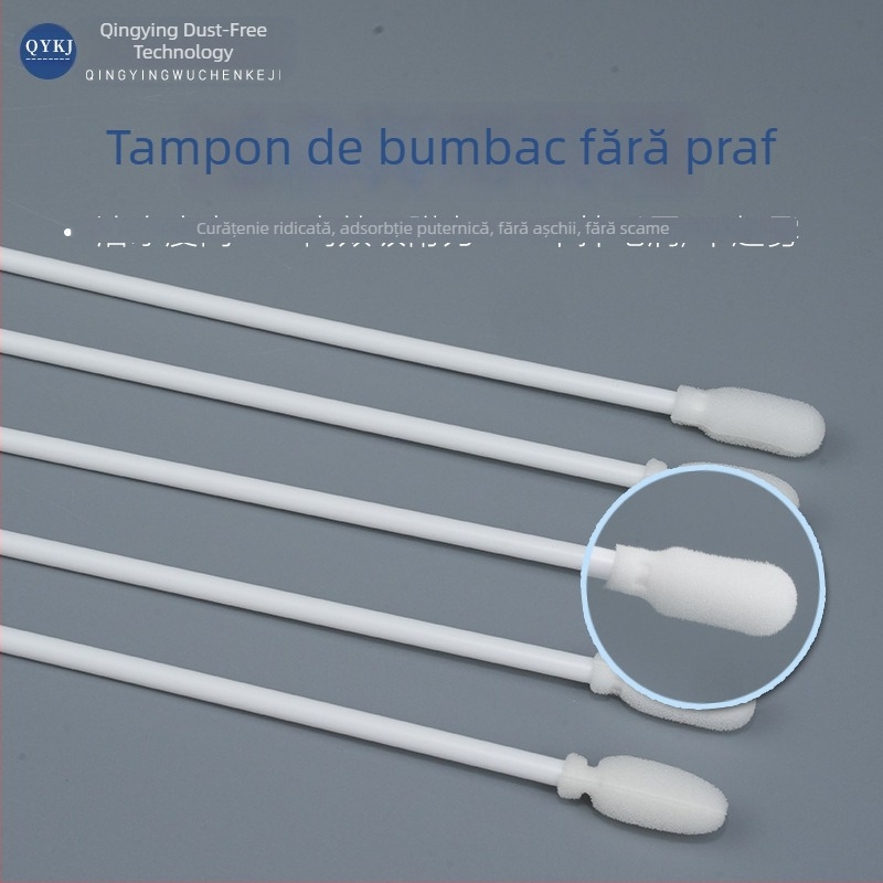 Bețișor de bumbac pentru curățarea lentilelor, fără praf, antistatice, steril, pentru industrie electronică