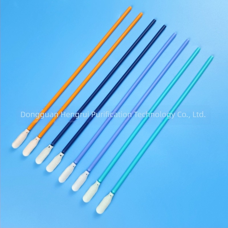 Bețișor de curățare a duzelor pentru imprimantă industrială inkjet, anti-static, burete absorbant ulei, portocaliu-roșu și albastru