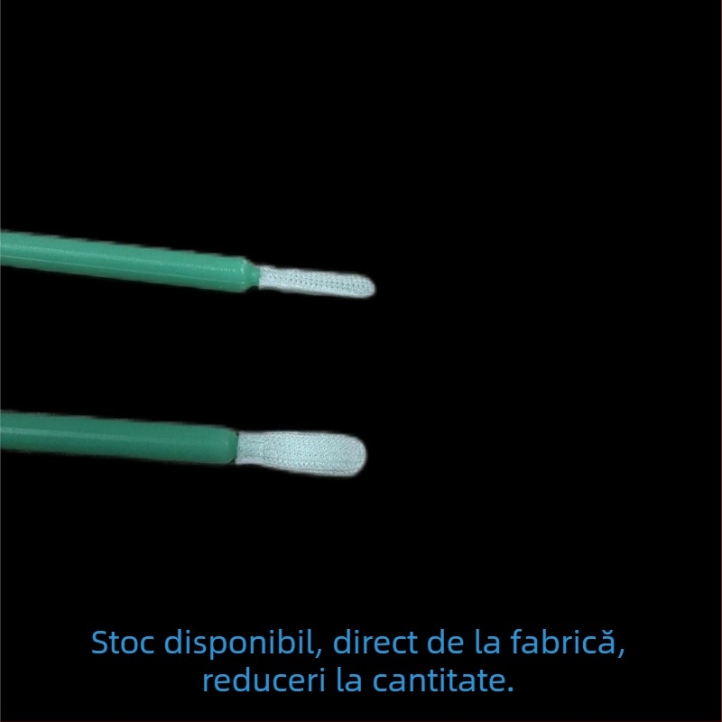 HX501B bețișor de bumbac cu cap textil, antistat, pentru purificare fără praf, de unică folosință