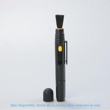 Pix de curățat obiectivul, cap carbon, anti-static, portabil și ecologic; pentru obiectivele camerelor și telefoanelor, calculatoare, tablete și ochelari.
