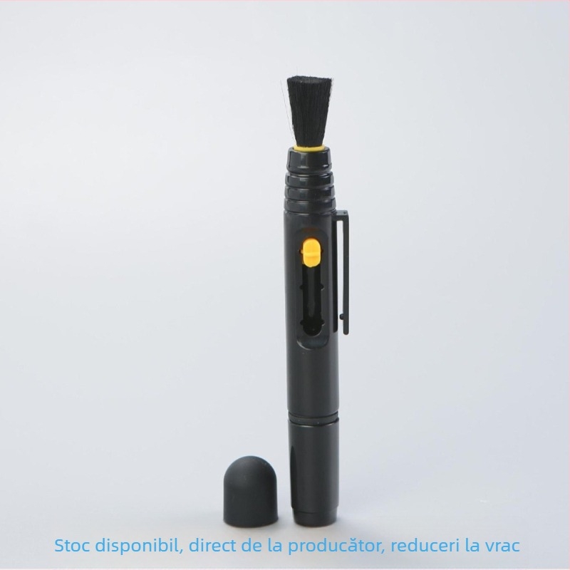 Pix de curățat obiectivul, cap carbon, anti-static, portabil și ecologic; pentru obiectivele camerelor și telefoanelor, calculatoare, tablete și ochelari.