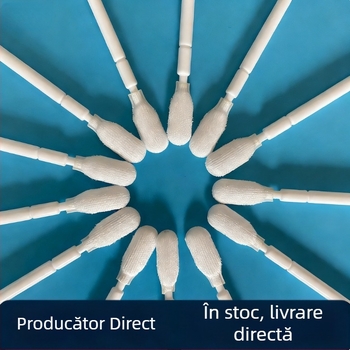 Bețișoare din bumbac fără praf, cu vârf textil, pentru recoltarea probelor