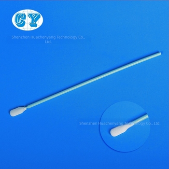 Tampon de curățare din bumbac, de unică folosință, pentru industria farmaceutică, steril, anti-static, pentru camere curate, cu o singură cap, 20 bucăți, fibră poliesterică, SGS certificat, tratament de suprafață