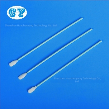 Tampon de curățare din bumbac, de unică folosință, pentru industria farmaceutică, steril, anti-static, pentru camere curate, cu o singură cap, 20 bucăți, fibră poliesterică, SGS certificat, tratament de suprafață