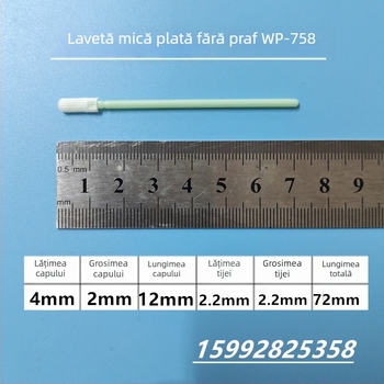 Tampon de vată fără praf pentru curățarea telefoanelor mobile și a tabletelor — 0PP0 vârf de încărcare și găuri ale difuzoarelor