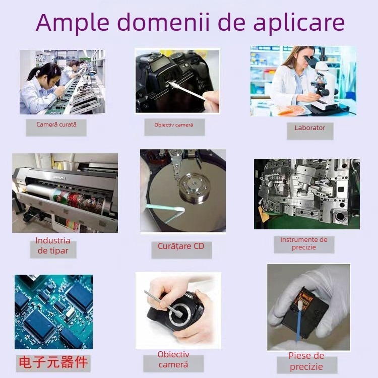 Tampon de vată fără praf pentru curățarea telefoanelor mobile și a tabletelor — 0PP0 vârf de încărcare și găuri ale difuzoarelor
