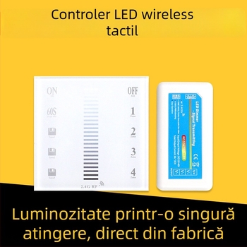 Dimer LED tactil, tip 86, pentru bandă LED monocromă