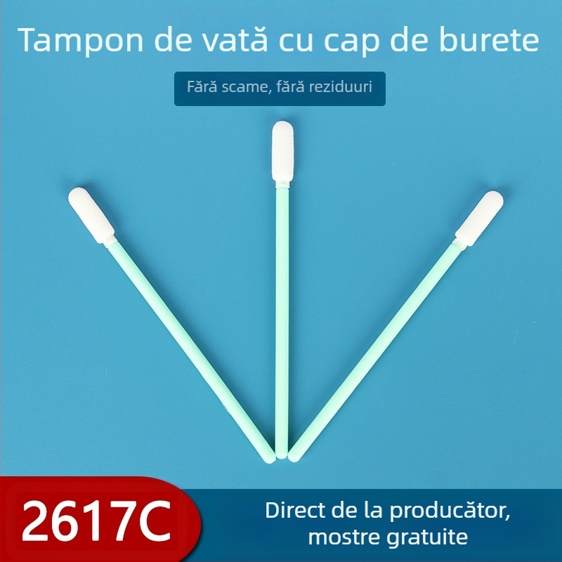 2617C Capă de burete fără praf pentru curățarea lentilelor optice cu laser