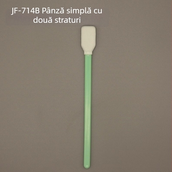 Bețișoare industriale fără praf pentru curățare cu capete din microfibră și burete, antistatice, trei straturi
