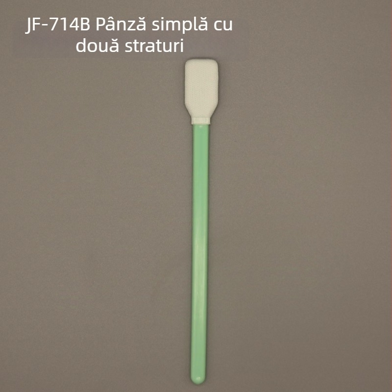 Bețișoare industriale fără praf pentru curățare cu capete din microfibră și burete, antistatice, trei straturi