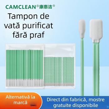 Bețișoare de curățare fără praf pentru camere curate și laborator, Clasa 100/1000