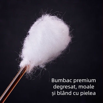 Bețișoare de vată cu iod povidonic și alcool — portabile, cu ambalaj neutru pentru dezinfectare
