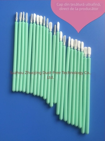 Tampon de recoltare steril cu vârf din burete, bețișor TOC pentru recoltare, curățare fără praf pentru uz medical