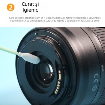 Tampon de curățare fără scame pentru lentila laserului, duza mașinii de vopsire și burete de curățare a cernelii