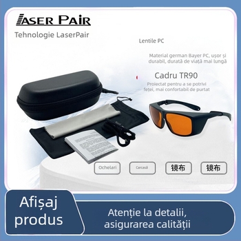 Ochelari de protecție pentru laser 532 nm verde OD7 pentru laser cosmetic
