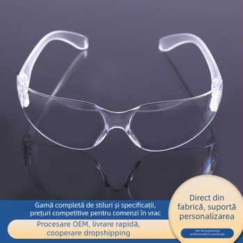 Ochelari de protecție pentru medii industriale, praf și impact rezistent, împotriva vântului și nisipului, cu lentile din policarbonat