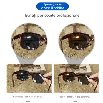 Ochelari de protecție pentru sudură, anti-reflexie și protecție UV