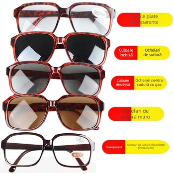 Ochelari de protecție pentru sudură, anti-reflexie și protecție UV