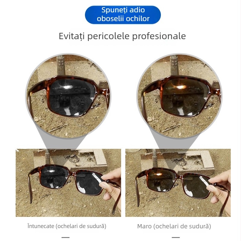 Ochelari de protecție pentru sudură, anti-reflexie și protecție UV
