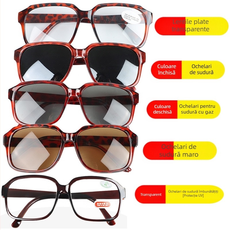 Ochelari de protecție pentru sudură, anti-reflexie și protecție UV