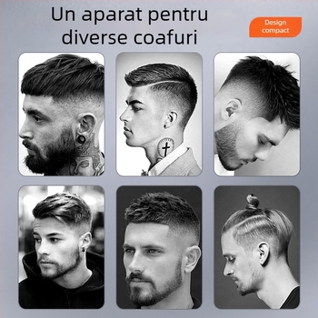 Mașină de tuns păr electrică, cu afișaj digital, reîncărcabilă, pentru uz casnic și îngrijire a animalelor de companie