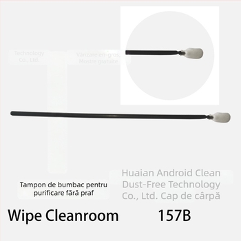 Bețe de curățare din bumbac fără praf pentru electronice, bețe de curățare antistatice pentru senzori SW-157B, 100 buc./pachet