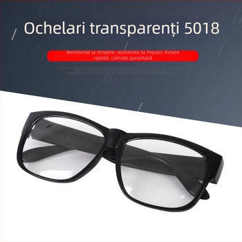 Ochelari de protecție 5018, lentile plate, protecție praful și stropi, unisex
