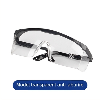 Ochelari de sudură cu margine albastră, protecție UV, lentile plane, pentru sudare TIG, protecție împotriva stropilor