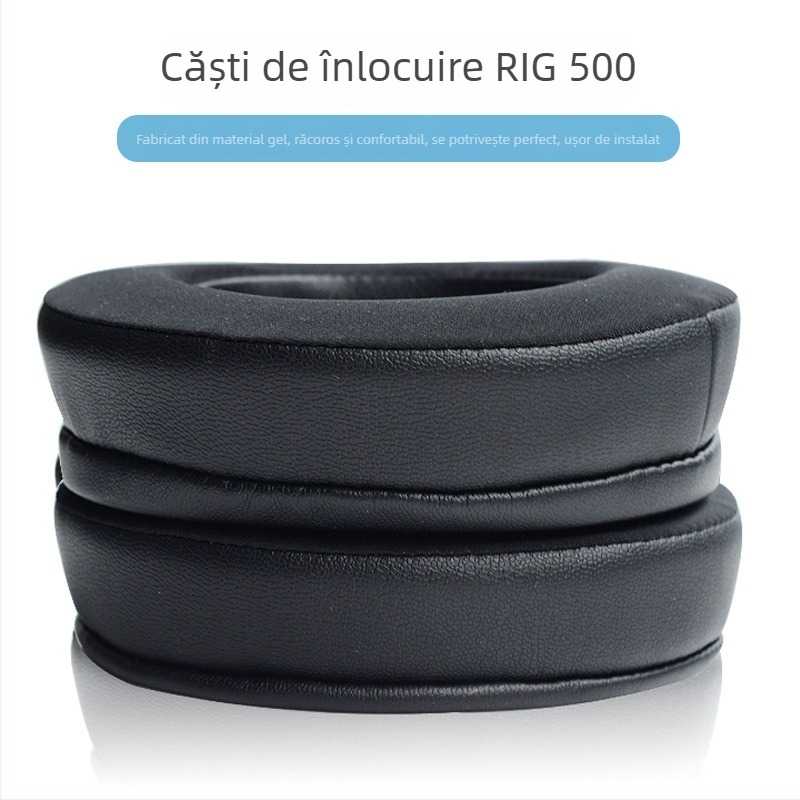 Capace pentru urechi Plantronics RIG 500PRO cu gel de răcire și husă din piele