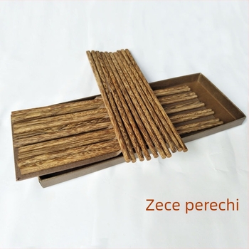 Bețișoare de bucătărie din lemn Chicken Wing Wood, set de 10 perechi, netratate, fără vopsea și fără ceară